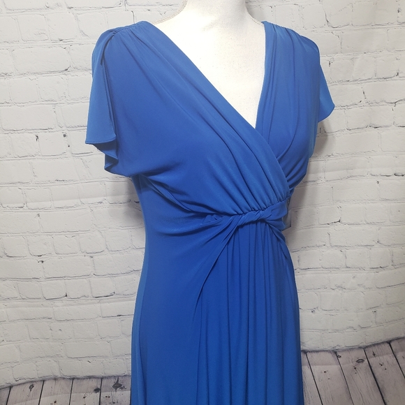 Jones New York NWT Sz 6 Cerulean Blue Dress - Picture 3 of 15
